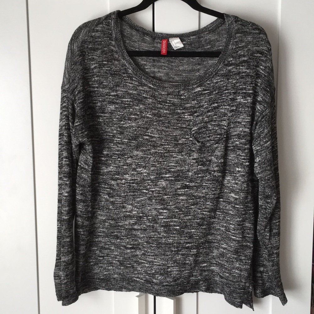 Heather grey sweater - Medium